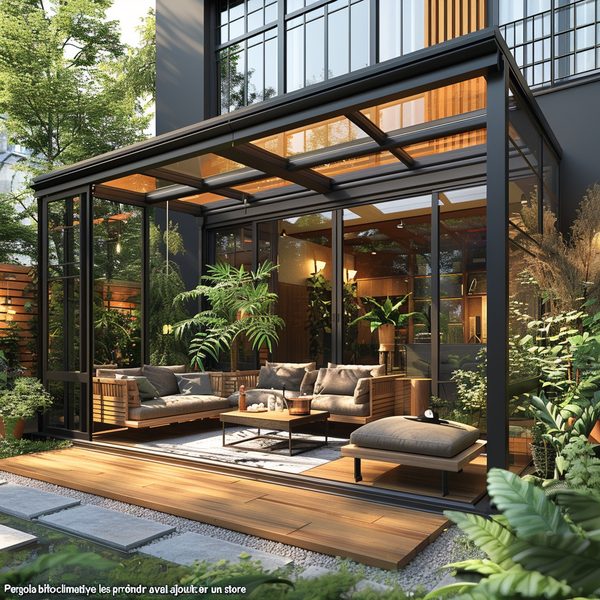 Pergola bioclimatique : les précautions à prendre avant d'ajouter un store